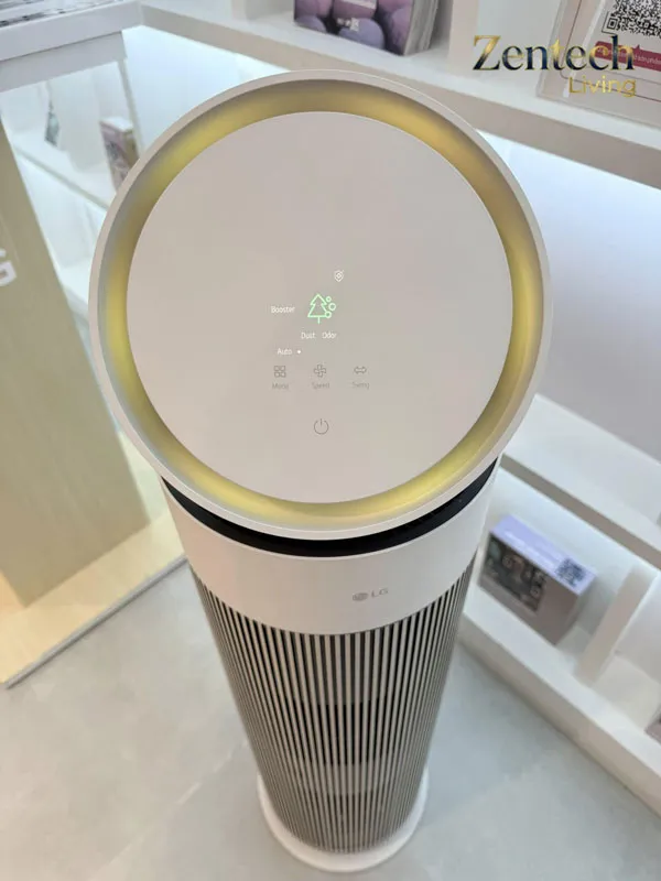 AS55GGSY0 Clean Booster giúp khí sạch lan xa và bao phủ tốt hơn