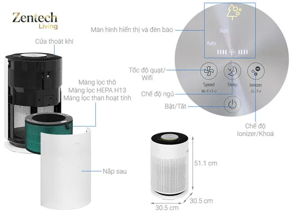 LG Puricare Hit AS60GHWG0
