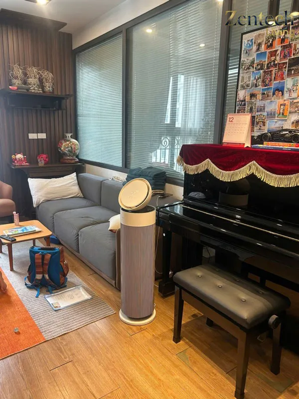 Thiết kế LG Puricare AeroBooster PET AS55GGSY0