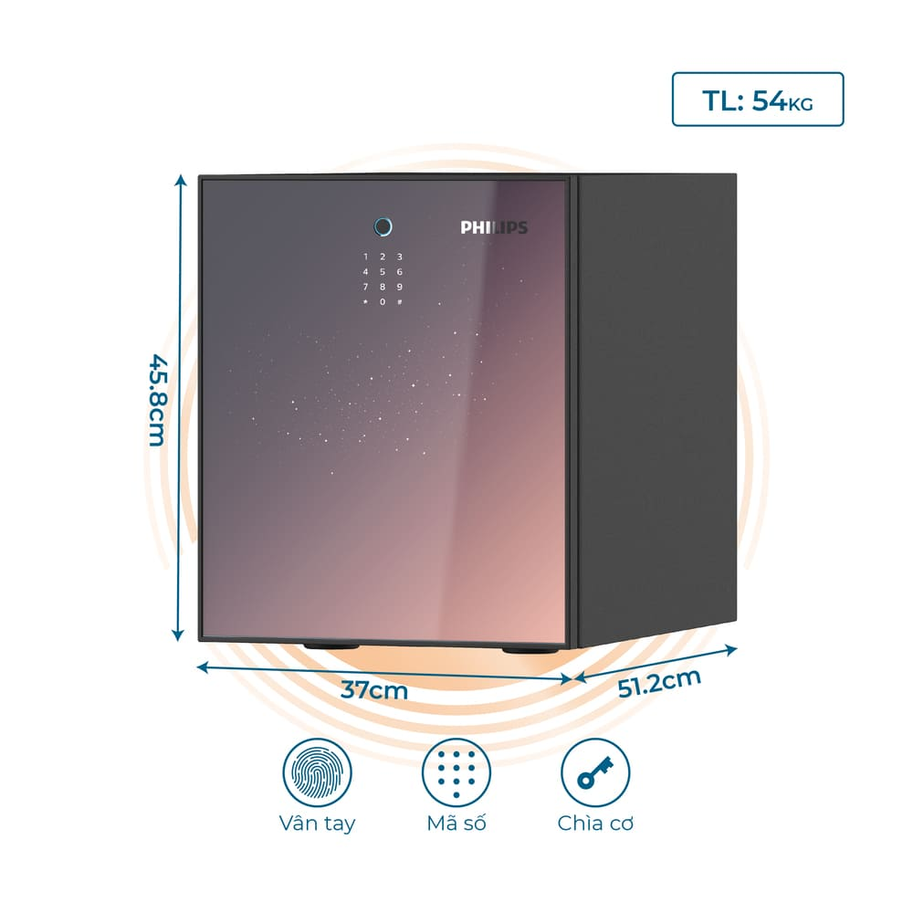 Két sắt Philips SBX501-4C0