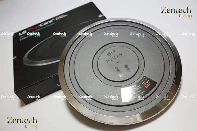 Bánh xe máy lọc không khí LG Puricare 2 tầng