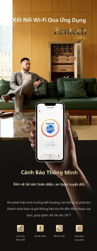 Két Sắt Thông Minh Philips VALIS-MAX 12