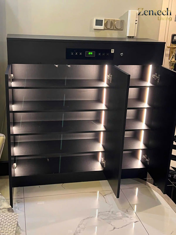 Tủ giày khử mùi ZT06 cánh gỗ