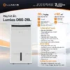 Máy hút ẩm kiêm lọc không khí Lumias D6S-26L