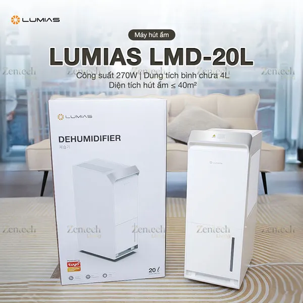 Máy hút ẩm Lumias LMD-20L