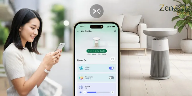 Máy lọc không khí kết hợp loa bluetooth LG PuriCare™ Aerospeaker AS20GSHU0