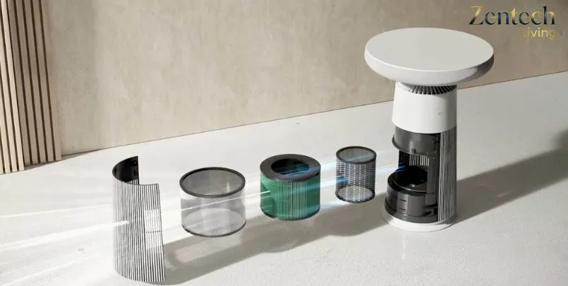 Máy lọc không khí kết hợp loa bluetooth LG PuriCare™ Aerospeaker AS20GSHU0