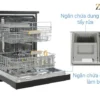 Máy rửa chén Comfee CDWEF1401HB- W-VN
