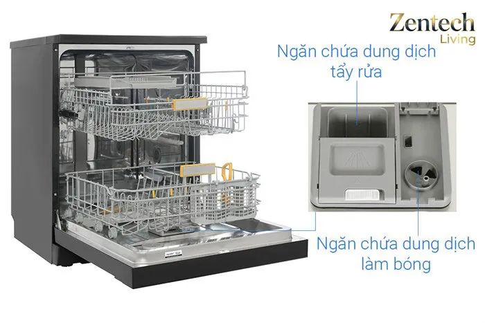 Máy rửa chén Comfee CDWEF1401HB- W-VN