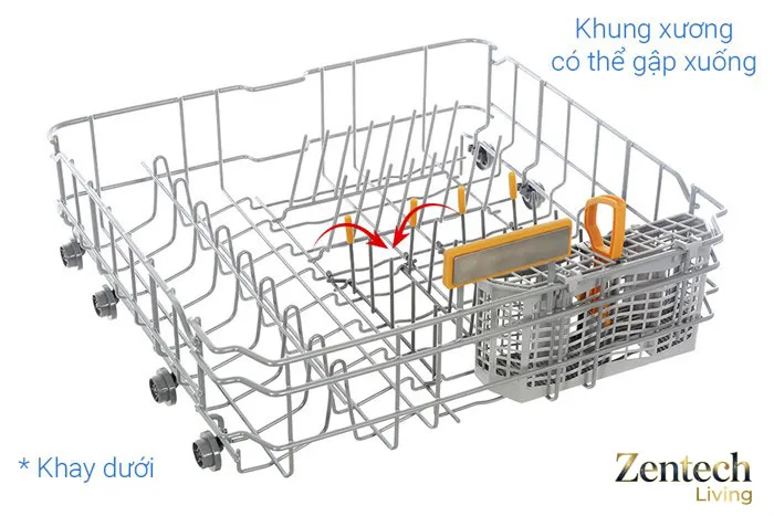 Máy rửa chén Comfee CDWEF1401HB- W-VN