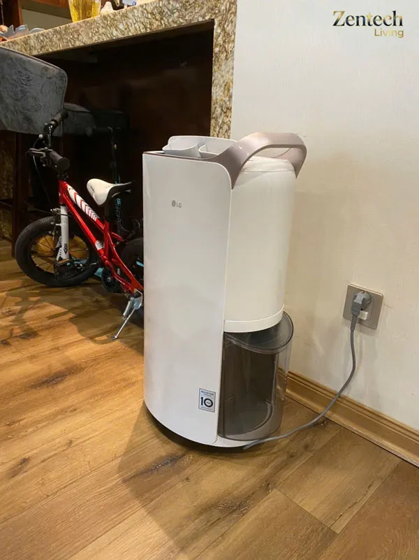 Máy hút ẩm LG Dual Inverter MD19GQGE0 19L