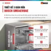 Máy rửa chén Bosch SMS4EVI04E