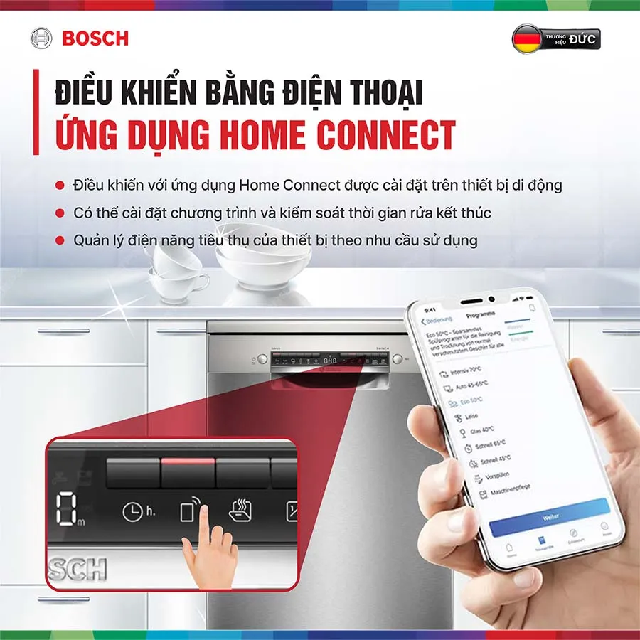 Máy rửa bát Bosch SMS4EVI04E