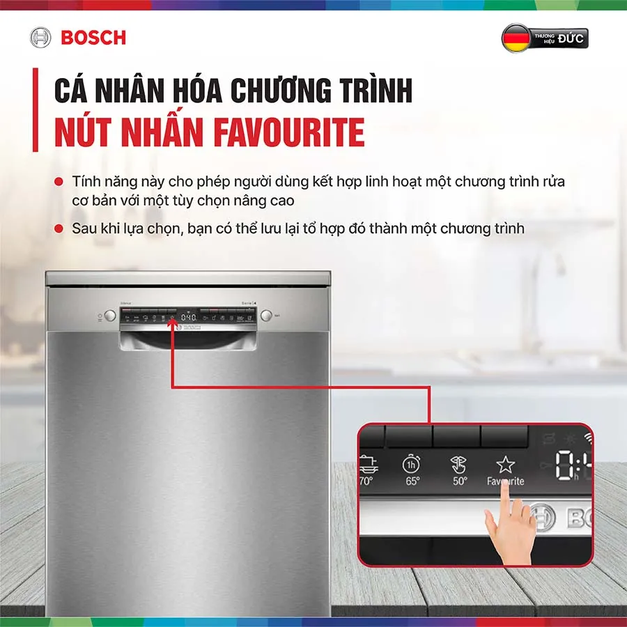 Máy rửa bát Bosch SMS4EVI04E