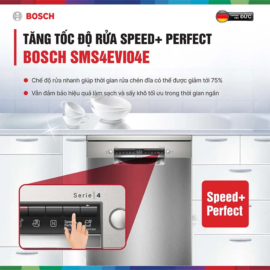 Máy rửa bát Bosch SMS4EVI04E