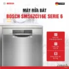 Máy rửa bát Bosch SMS6ZCI16E
