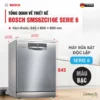 Máy rửa bát Bosch SMS6ZCI16E