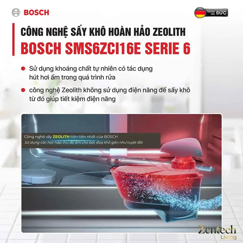 Máy rửa bát Bosch SMS6ZCI16E