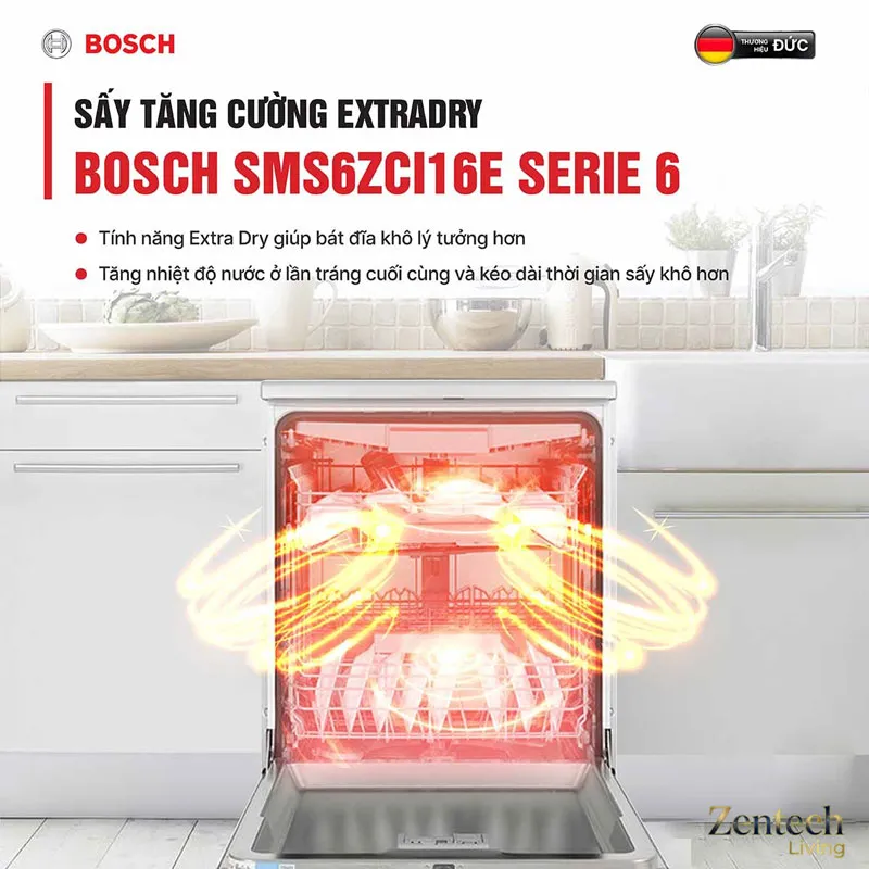 Máy rửa bát Bosch SMS6ZCI16E