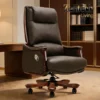 Ghế lãnh đạo da bò Leon ZTL04 12