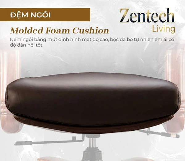 Ghế lãnh đạo da bò Leon ZTL04 8