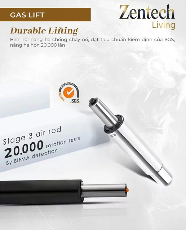 Ghế lãnh đạo da bò Leon ZTL04 9