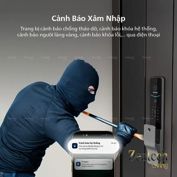 Khóa cửa thông minh cao cấp Philips DDL720-MVP 15