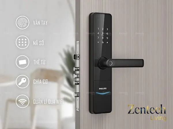 khóa cửa thông minh philips