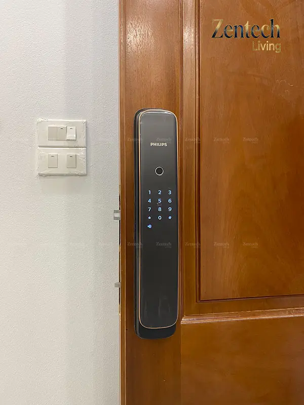Khóa cửa vân tay cao cấp Philips DDL702E 4