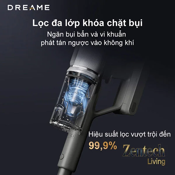 Máy hút bụi cầm tay không dây Dreame Z10S Station 3