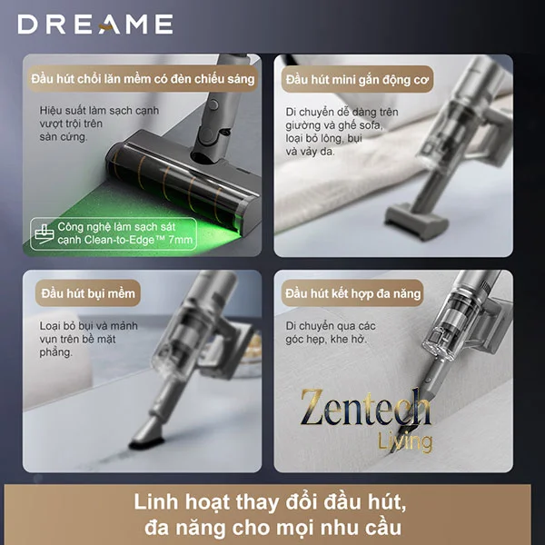 Máy hút bụi cầm tay không dây Dreame Z10S Station 7