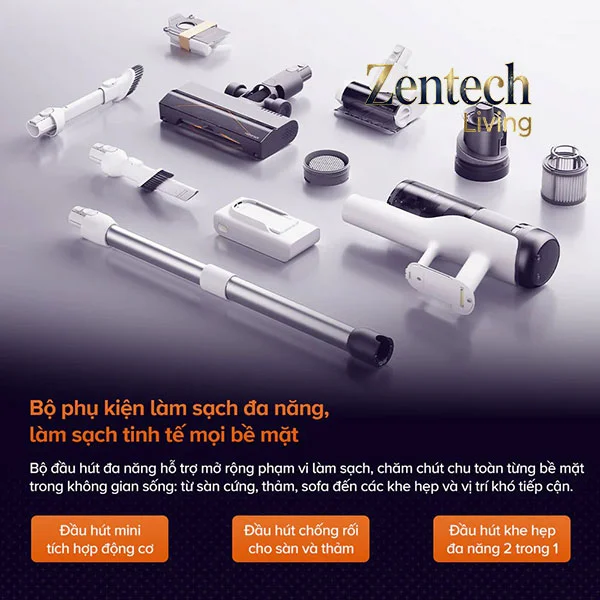 Máy hút bụi cầm tay Roborock H60 Hub Pro 14