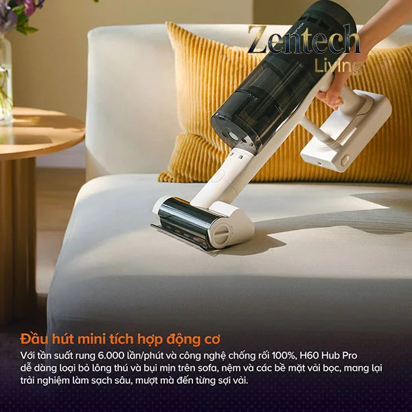 Máy hút bụi cầm tay Roborock H60 Hub Pro 5