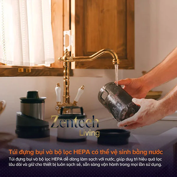 Máy hút bụi cầm tay Roborock H60 Hub Pro 