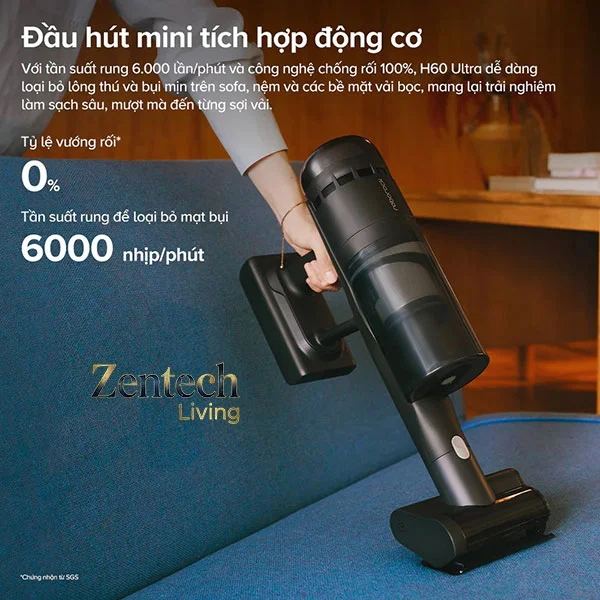 Máy hút bụi cầm tay Roborock H60 Ultra 9