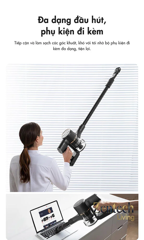 Máy hút bụi không dây Dreame R10 Pro 12