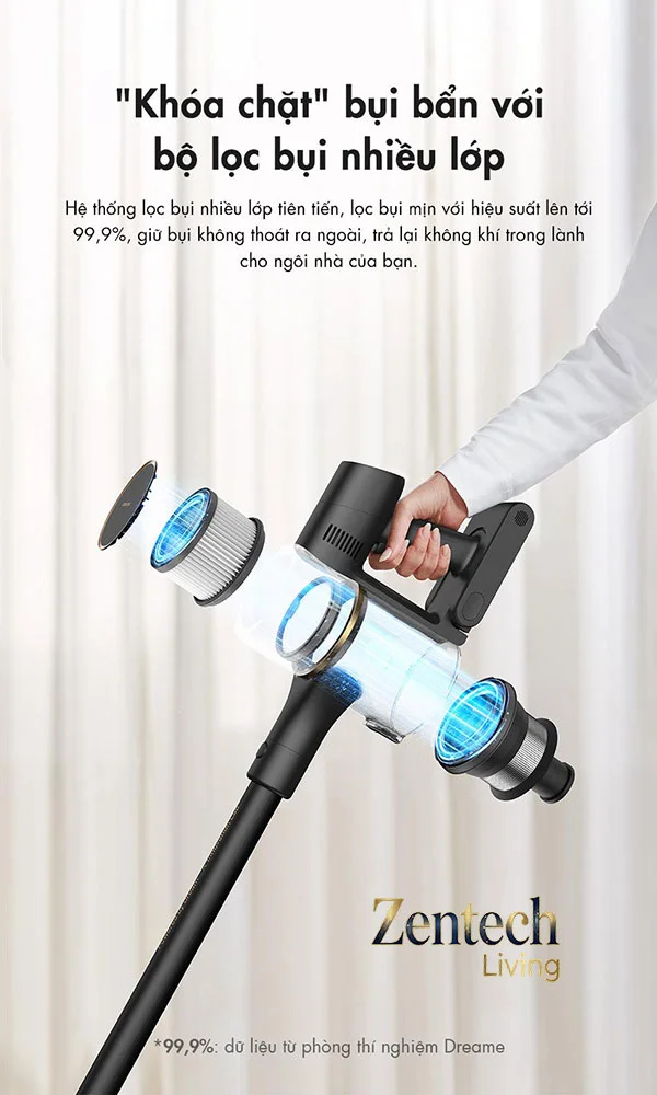 Máy hút bụi không dây Dreame R10 Pro 8