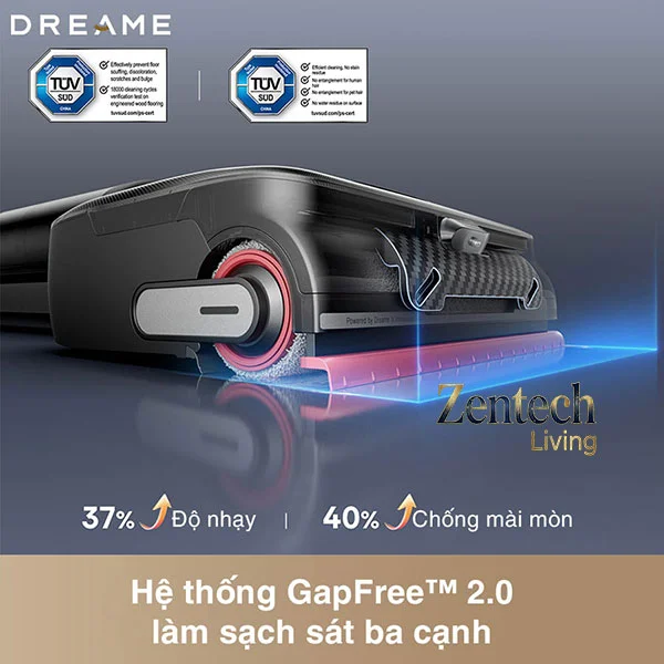 Máy hút bụi lau nhà cầm tay Dreame H15 Pro FoamWash 5