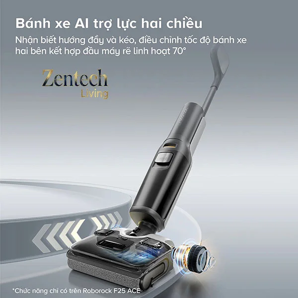 Máy hút bụi lau nhà cầm tay Roborock F25 ACE 8