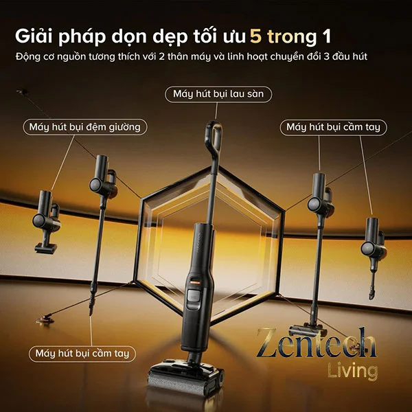 Máy hút bụi lau nhà cầm tay Roborock F25 ACE Combo 19