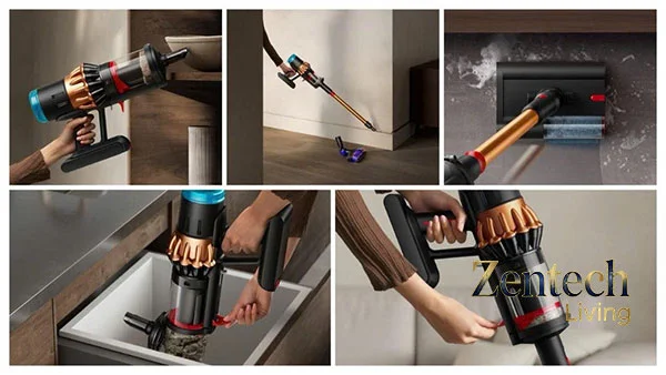 Máy hút bụi lau nhà Dyson V16s Piston Animal Submarine 6
