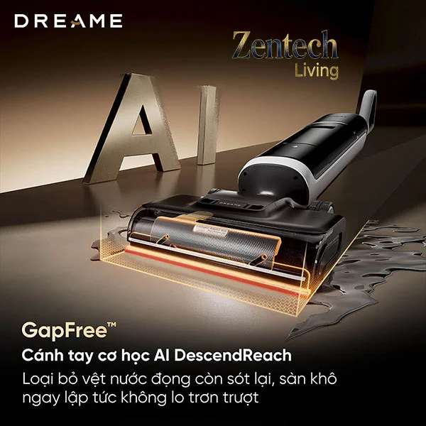 Máy hút bụi lau nhà khô và ướt Dreame H15 Pro 6