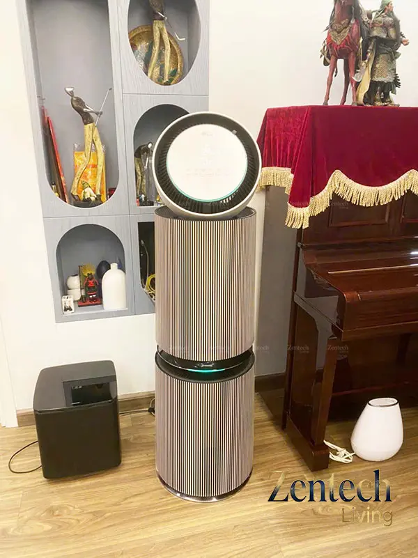 máy lọc không khí lg alpha pet