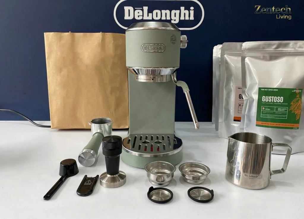 máy pha cà phê Espresso DeLonghi Dedica Duo EC890.M