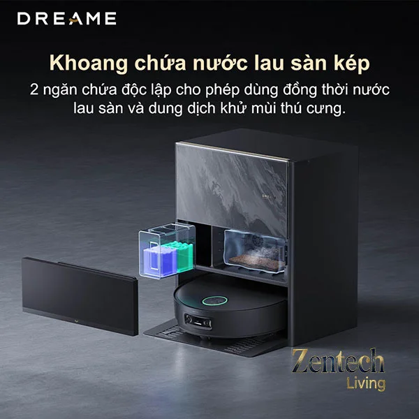 Robot hút bụi lau nhà Dreame Aqua 10 Pro Track 4