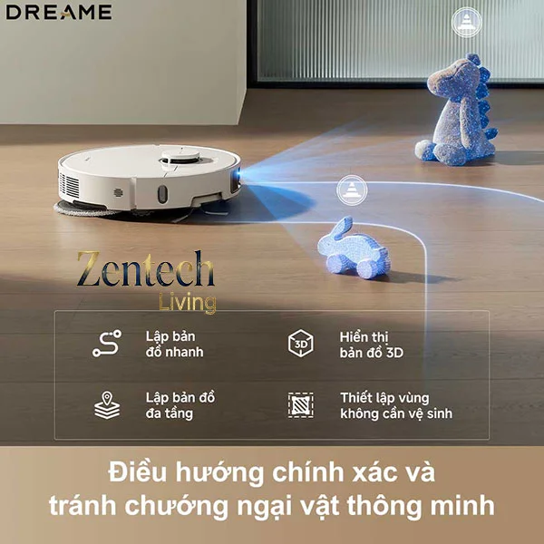 Robot hút bụi lau nhà Dreame L10s Ultra Gen 3 10