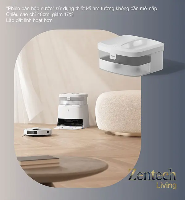 Robot hút bụi lau nhà Ecovacs Deebot T30e Pro Omni 13