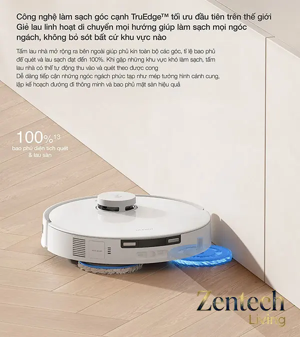 Robot hút bụi lau nhà Ecovacs Deebot T30e Pro Omni 4