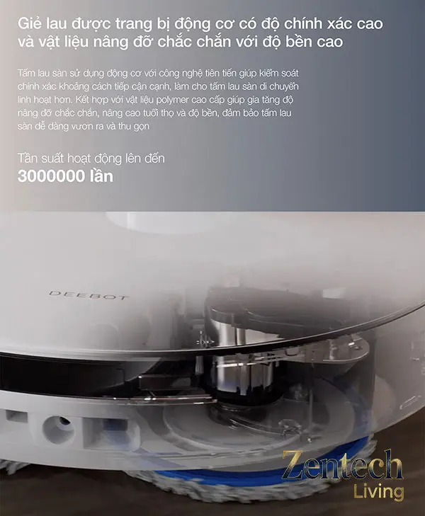 Robot hút bụi lau nhà Ecovacs Deebot T30e Pro Omni 5