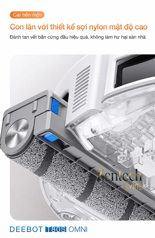Robot hút bụi lau nhà Ecovacs Deebot T80s Omni 52